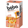 Boba Fruity Flavor Mango Peach Black Tea芒果蜜桃水果風味珍珠紅茶